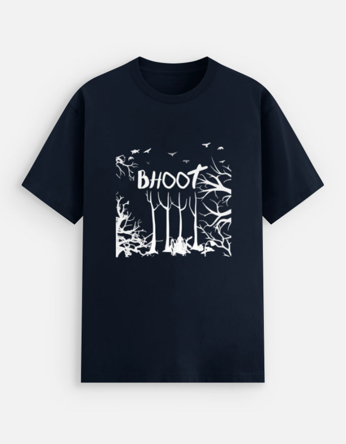 ✨ Premium Cotton “BHOOT” Men’s T-Shirt | Exclusive Ghost Vibes Streetwear Edition